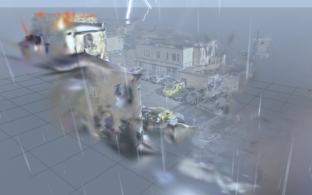 Clip: a fly-through with weather